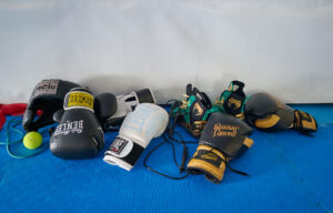 Foto guantes boxeo